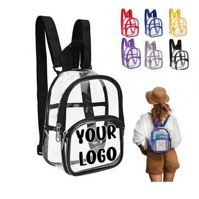 Clear Waterproof Pvc Backpack