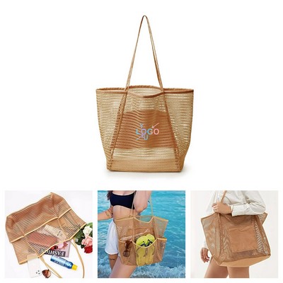 Woven Shoreline Tote