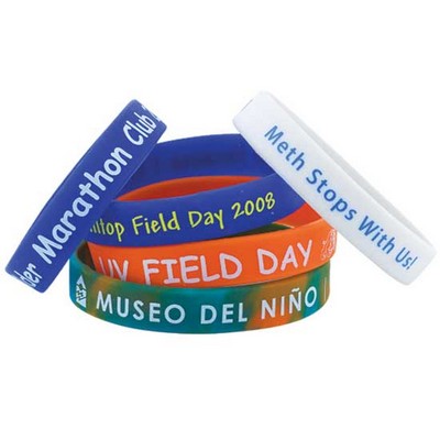 Silicone Wristband Printed Youth Size