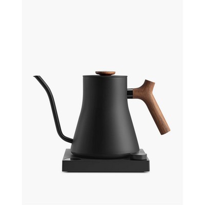 30 Oz. Fellow® Stagg EKG Pro Studio Electric Kettle in Matte Black w/ Walnut Accents