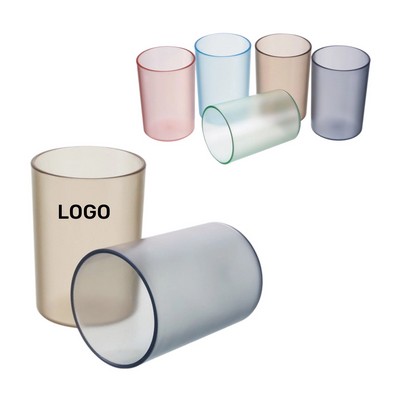 Transparent Frosted Plastic Gargle Cup