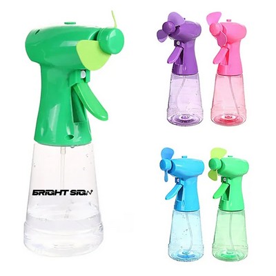 Handheld Spray Mist Cooling Fan