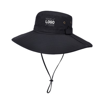 Waterproof Wide Brim Bucket Hat