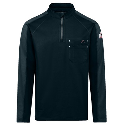 Bulwark Men's 1/4 Zip Flex Knit