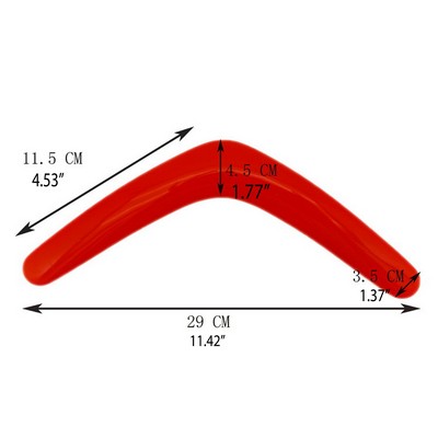Customized V-Shaped Plastic Boomerangs