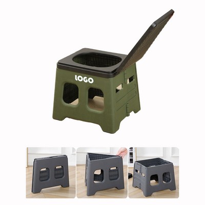 Vehicle-Mounted Portable Camping Outdoor Folding Toilet