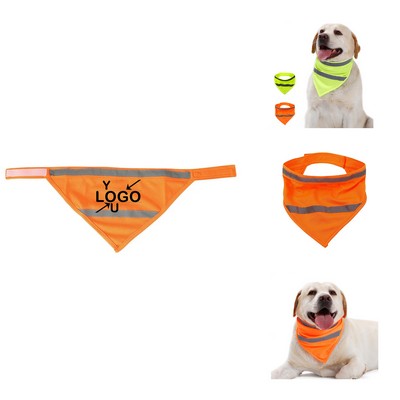 Glow Pet Bandana Collar