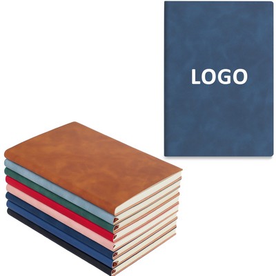 A5 Leather-Bound Notebook