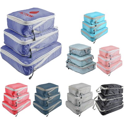3 PCS Luggage Organizer Cube Set