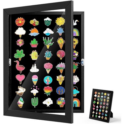 Professional Enamel Pin Shadow Box Display