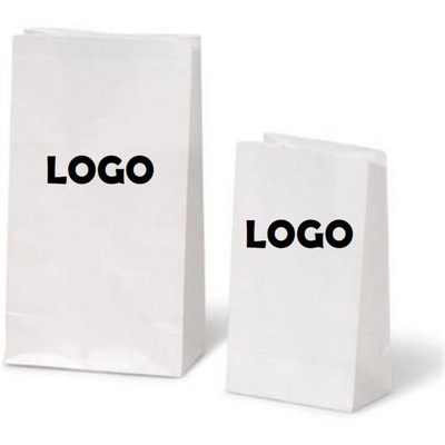 White Brown Kraft Popcorn Bag 4lb