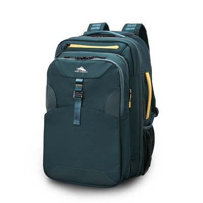 High Sierra Hi-Life 3-in-1 Wheeled Green Backpack