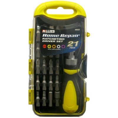 Allied 21-Piece Home Repair Ratcheting Driver Set