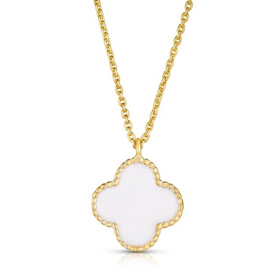 Jilco White Clover Necklace
