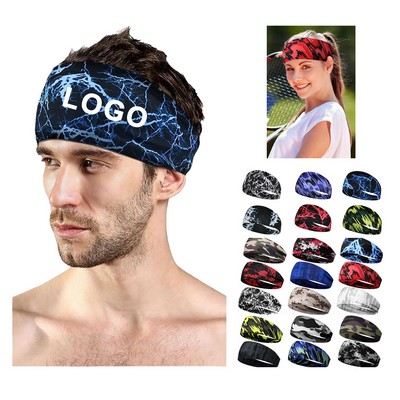 High Elastic Sweat Headbands