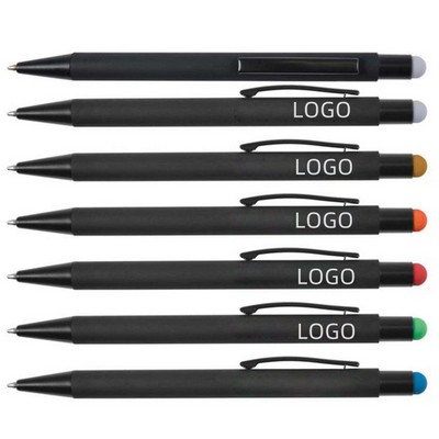 Frosted Matte Stylus Ballpoint Pen