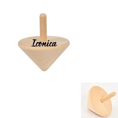 Wooden Spinning Top