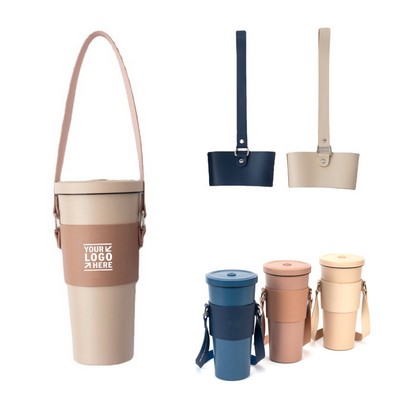 Handheld Pu Cup Sleeve