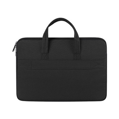Laptop Case with Large Front Pocket and Compartments
