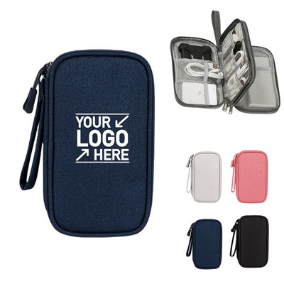 Portable Electronics Accessories Organizer Bag