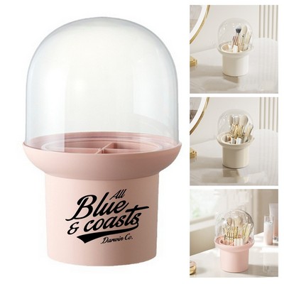 Transparent Makeup Brush Organizer