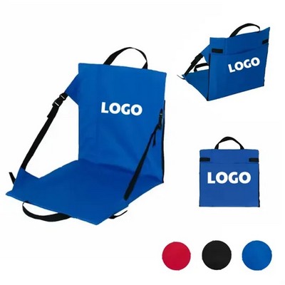 Lightweight Padded Stadium Seat ( Ocean )