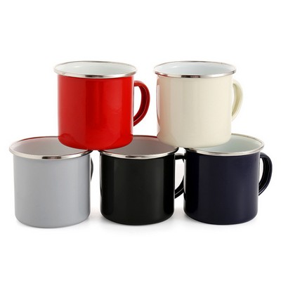 12oz Enamel Camper Mugs