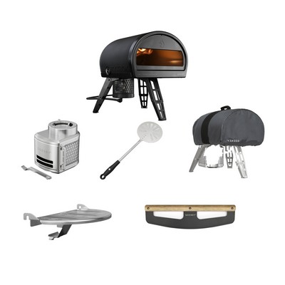 Gozney - Roccbox Restaurant-Grade Pizza Oven Bundle In Black