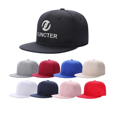 Classic Flat Brim Baseball Cap