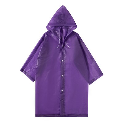 Reusable EVA Raincoat
