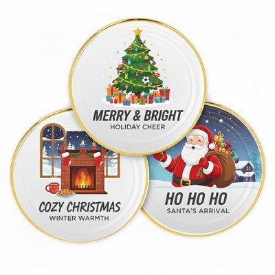 1.2" Premier Polished Circular Dome Pin