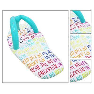 Slipper-Shaped Pool Float