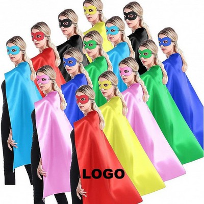 Capes and Masks Dress Up Masquerade Party Cloak