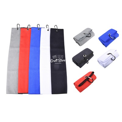 Trifold Golf Towel