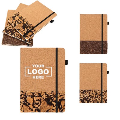 A5 Upcycled Coffee Cork Journal