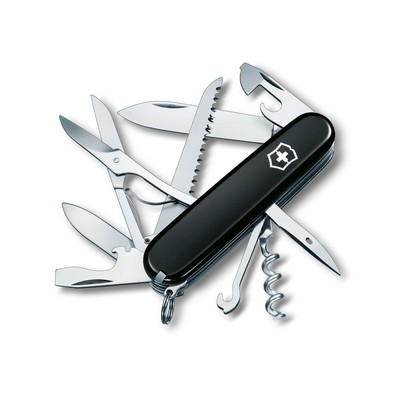 Huntsman 15 Function Swiss Army Knife - Black