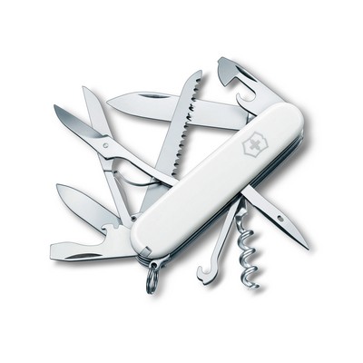 Huntsman 15 Function Swiss Army Knife - White