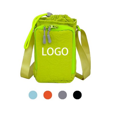 Outdoor Portable Water Cup Satchel Bag