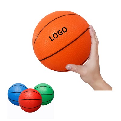 7" Kids Rubber Mini Basketball