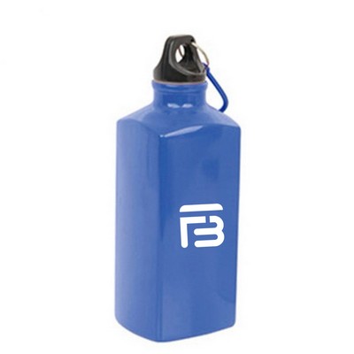 Aluminum Square Water Bottle