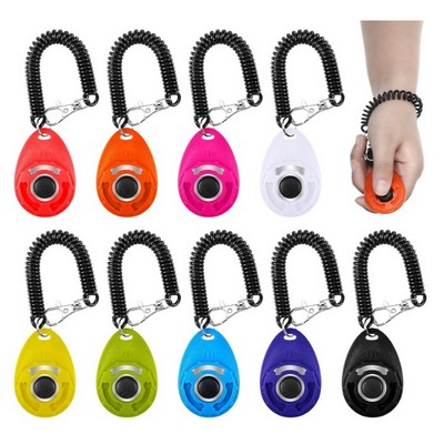 Pet Training Clicker with Wrist Strap