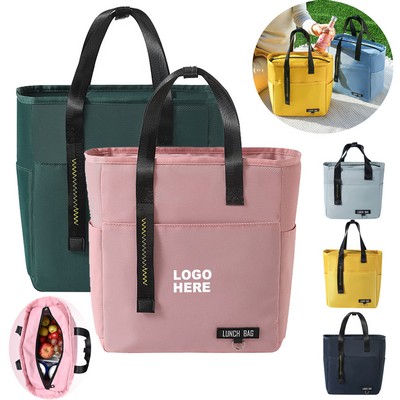 Personalized Leakproof Cooler Tote Reusable Insulated Lunch Bag