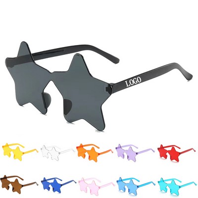 Star Shaped Rimless Sunglasses?