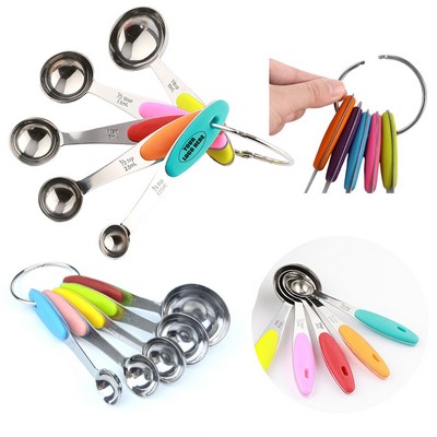 5-in-1 Stainless Steel Measuring Spoon Set
