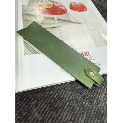 Genuine Leather Bookmark