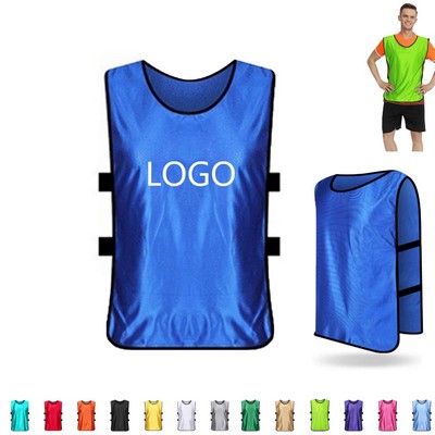 Custom Adults polyester Sports Training Vest(S-M)