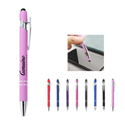 Soft Touch Metal Stylus Pen