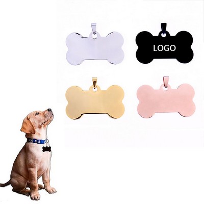 Bone Shaped Dog Id Tags