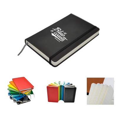 Pu Notebook with Pen Holder