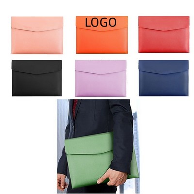 Pu Leather A4 Document Holder